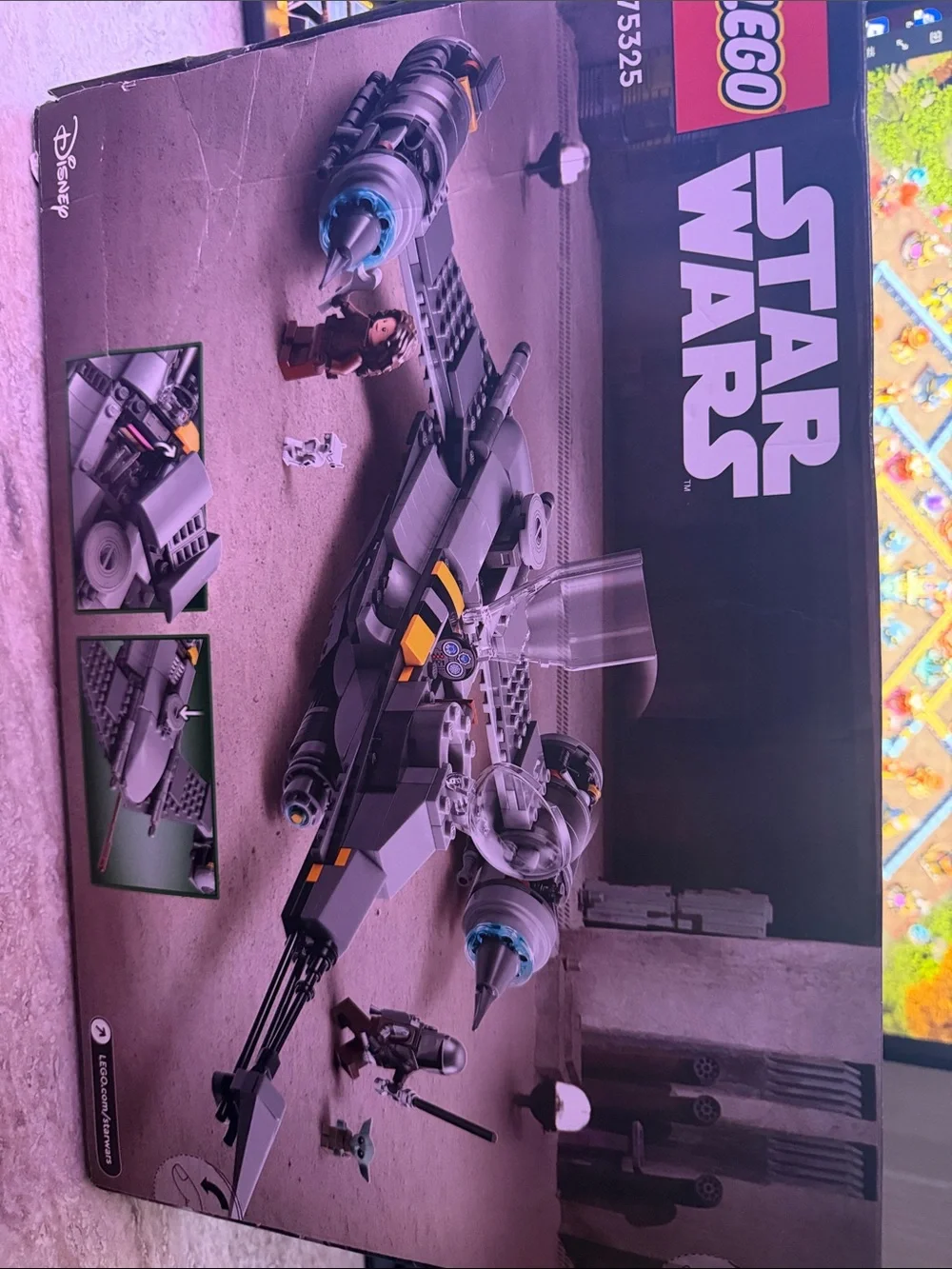 Star Wars Gray and Black Starfighter Building Set